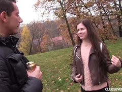 Young girl gets picked up from the streets