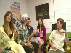 College Dorm Sex Game With Hot C...