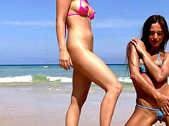 Me & Adriana (backstage in the Beach)