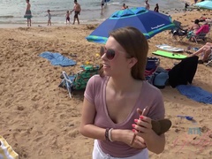 You take Jill to the beach and fuck her!