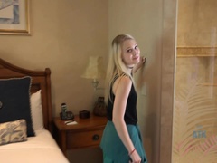 Cul, Blonde, Petite amie, Culottes ou slips, Pov, Chatte, Chaussettes, Nénés