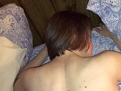 Mature hotwife, older lady young man, amateur cuckold