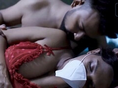 Busty Indian pregnant bhabhi's seductive ebony nipples! (720p)