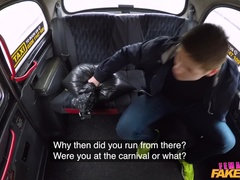 Female Fake Taxi (FakeHub): Hot Czech driver fucks cheeky thief