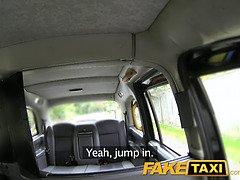 Adreena winters gets her tight ass drilled in fake taxi cab in POV reality porn