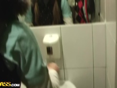 Fitting room amateur sucking dick