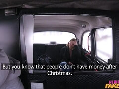 Czech Lesbians Strap On Fun in Taxi