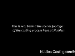 Nubiles Audition-An sudden three way for teenage pornography tryout