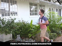 Familystrokes - fucking my hot step-mom for her b-day