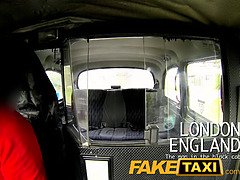 Jess West fucks her fake taxi driver in POV homemade video
