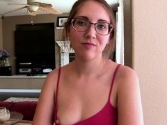 Ass, Brunette, Creampie, Daughter, Hd, Natural tits, Teen, Tits