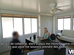 Audition, Blonde, Sucer une bite, Couple, Tchèque, Argent, Fils, Adolescente