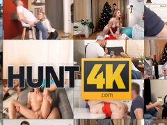 Charlie Dean's shaved pussy gets picked up & fucked POV style in Hunt4K