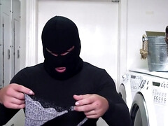 Curvy housewife dragged into hard sex with a masked robber