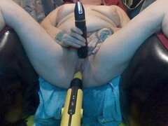 Craving a big black dildo until a real BBC is found for wet fun.