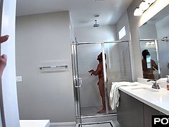 Blondine, Besamung, Schwanz, Hardcore, Hd, Masturbation, Pov, Muschi