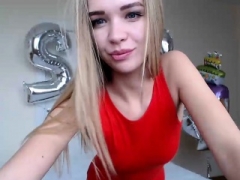 Enthousiasteling, Kont, Blond, Softcore pornografie, Alleen, Webcamera