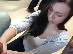 Hunt for a rich guy and encounter a kinky bowling chick in POV reality