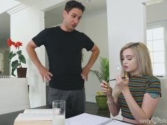 Lexi Lore homework break - teen porn video