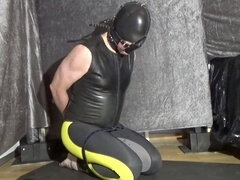 Latex, leather, ballgag