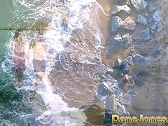 Beach, Blonde, Couple, Fingering, Hd, Licking, Orgasm, Tits