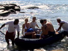 Plage, Blonde, Sucer une bite, Hard, Mère que j'aimerais baiser, De plein air, Rasée, Nénés