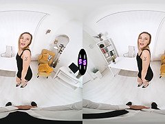 Get ready for a wild ride as Poppy Pleasure shows off her skills in virtual reality