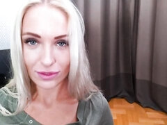 18 ans, Cul, Blonde, Sucer une bite, En levrette, Branlette thaïlandaise, Pov, Adolescente