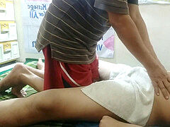 very red-hot indonesian massage with bulge