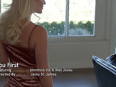 Slimthic Vic goes wild with Alex Jones in a hardcore fuck fest with a juicy blonde babe