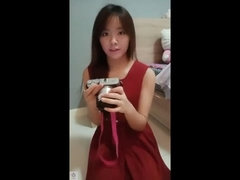 Asiatique, Brunette brune, Hd, Masturbation, Solo, Thaïlandaise, Nénés, Webcam
