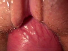 I fucked my teen stepsister, amazing creamy pussy and close up cumshot
