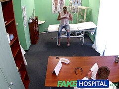 FakeHospital Doctor probes patients pussy with his cock