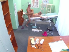 Bathroom, Creampie, Doctor, Licking, Nurse, Pussy, Rimjob, Voyeur