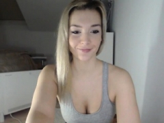 Amateur, Blonde, Masturbation, Solo, Webcam