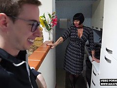 Debela dekleta, Evinja, Doggystyle, Hd, Italijanka, Zrela, Milf, Joške