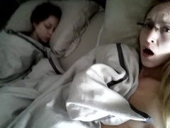 Ginger Banks Cumming Next to Her Sister