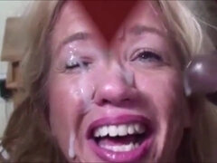 Mature Dirty Facial Compilation