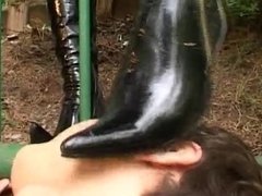 Boots, Cfnm, Facesitting, Licking, Outdoor, Skinny, Spanking, Tits