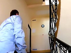 Brunette brune, Hd, Prisonnier, Masturbation, Police, Adolescente, Uniforme, Pute