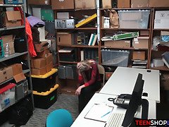 Amateur, Blonde, Blowjob, Hardcore, Police, Punishment, Teen, Uniform