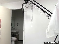 Veronica Radke, the slim and young brunette, gets hardcore fucked POV-style