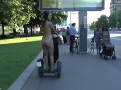 Nude Jenny in Berlin - Public Nudity Porn