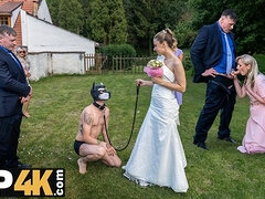 Braut, Fetisch, Hardcore, Hd, Lecken, Öffentlich, Hochzeit, Bizarr