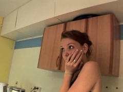 Amateur, Blonde, Sucer une bite, Européenne, Hard, Pov, Rousse roux, Nénés