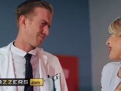 Marica Chanelle & Danny D's First Naughty Nursing Session - Brazzers' Docs Adventure
