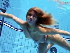 Big tits, Brunette, Female, Hd, Russian, Solo, Teen, Underwater