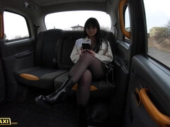 Fake Taxi - Innocent looking Italian babe in glasses takes naughty selfies before being fucked hard by big dick - Hd