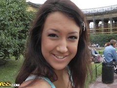 Amateur, Anal, Brunette, Cumshot, Hardcore, Pov, Public, Teen