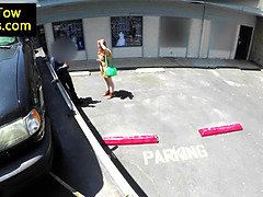 Amateur, Sucer une bite, Voiture, Hd, De plein air, Pov, Public, Rousse roux